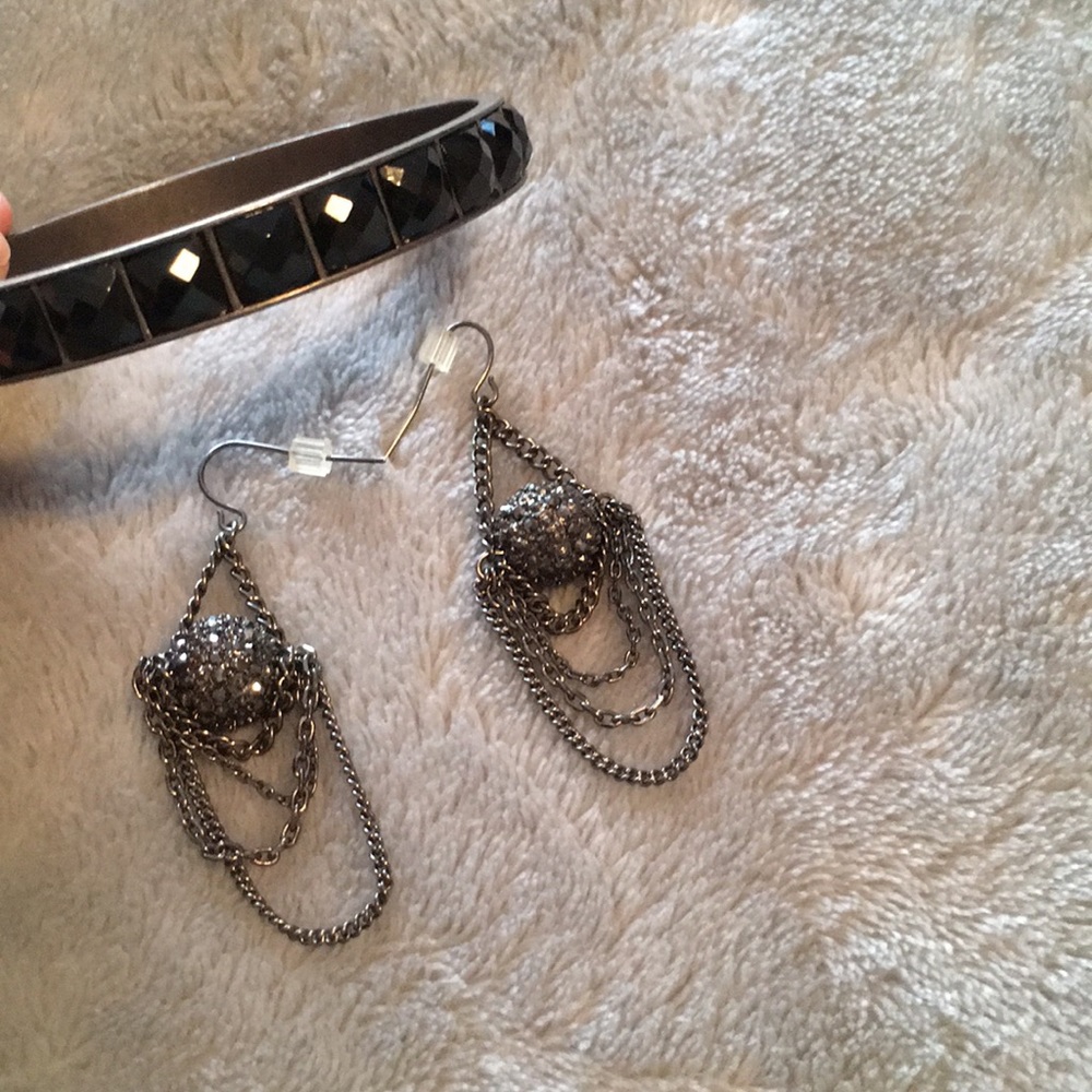 🕷 Earring & Bracelet Matching Set